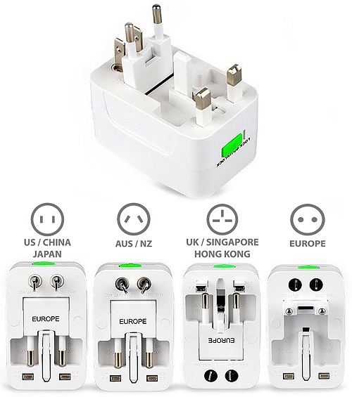 Adaptateur universel 150+ pays